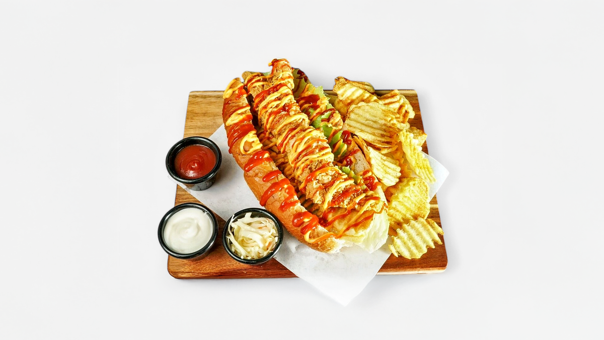 18. Zinger BBQ Baguette Menü