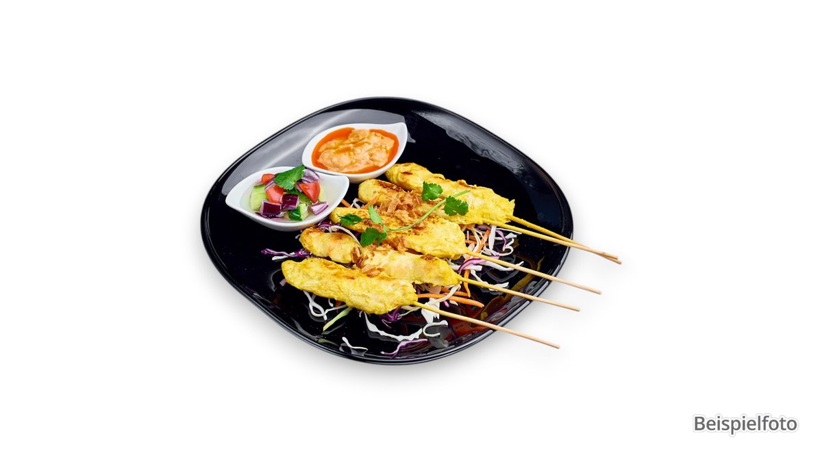 7. Satay Gai – Hähnchenspieße mit Erdnusssoße