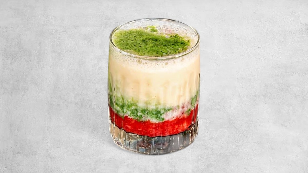 Strawberry Banana Matcha