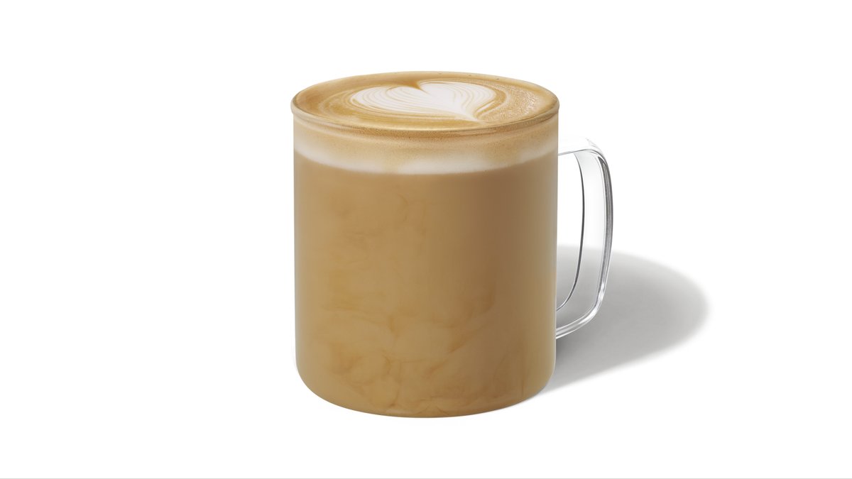 Caffè Latte – Espresso blandet med steamet melk med et lett lag av skum. V...
