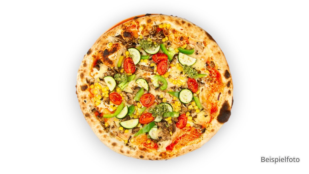 Pizza Vegetariana – with various vegetables