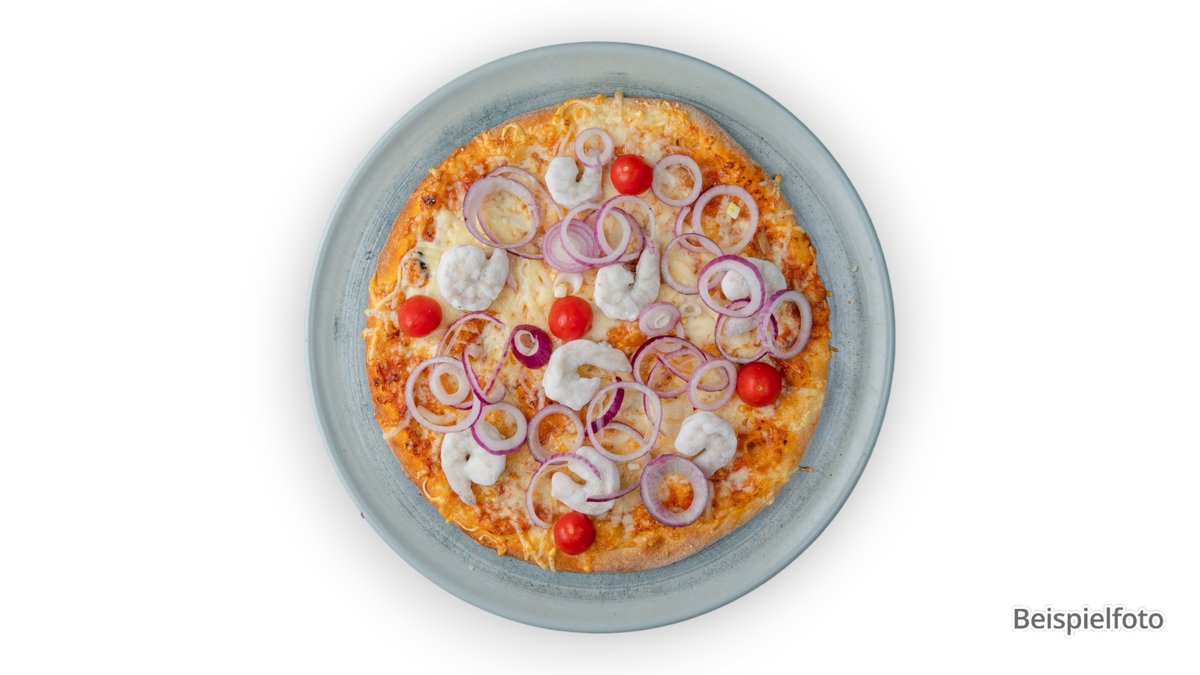 75. Pizza Shrimp – with shrimp, spinach and garlic