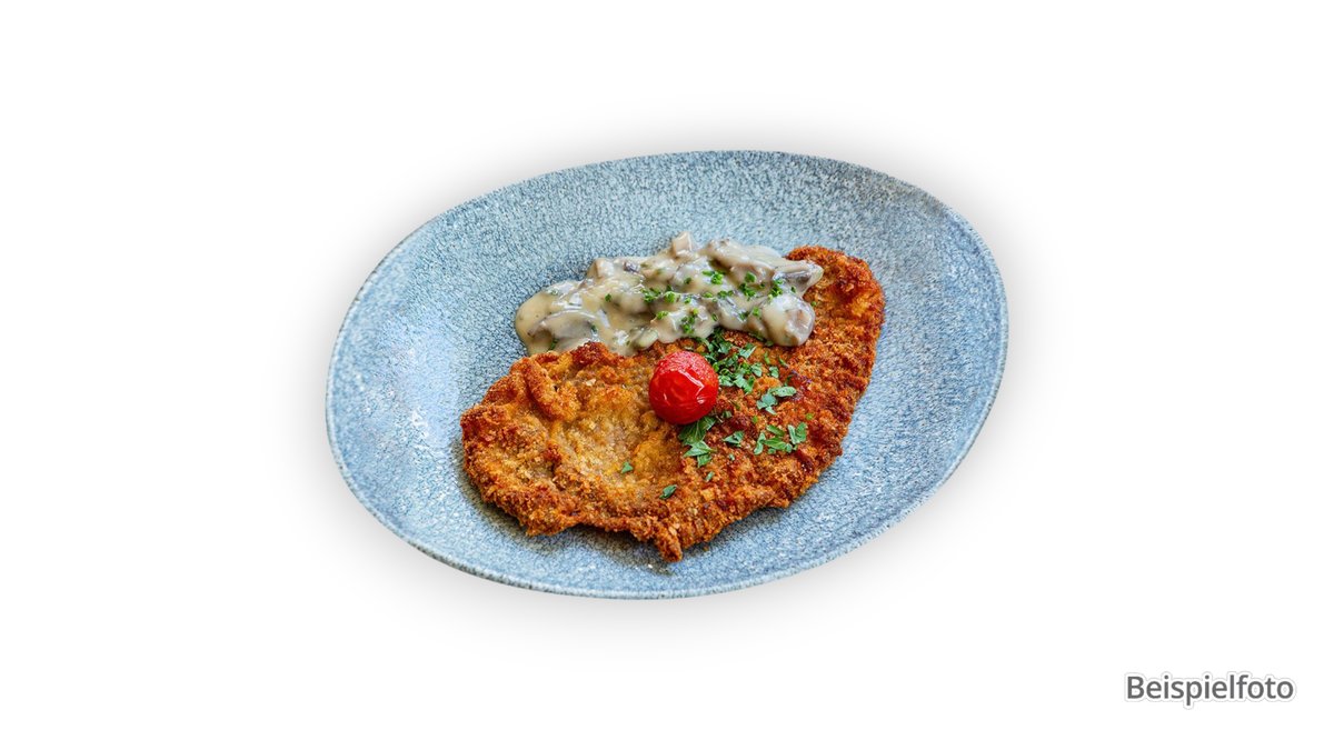 Hunter's Schnitzel – with hunter's sauce