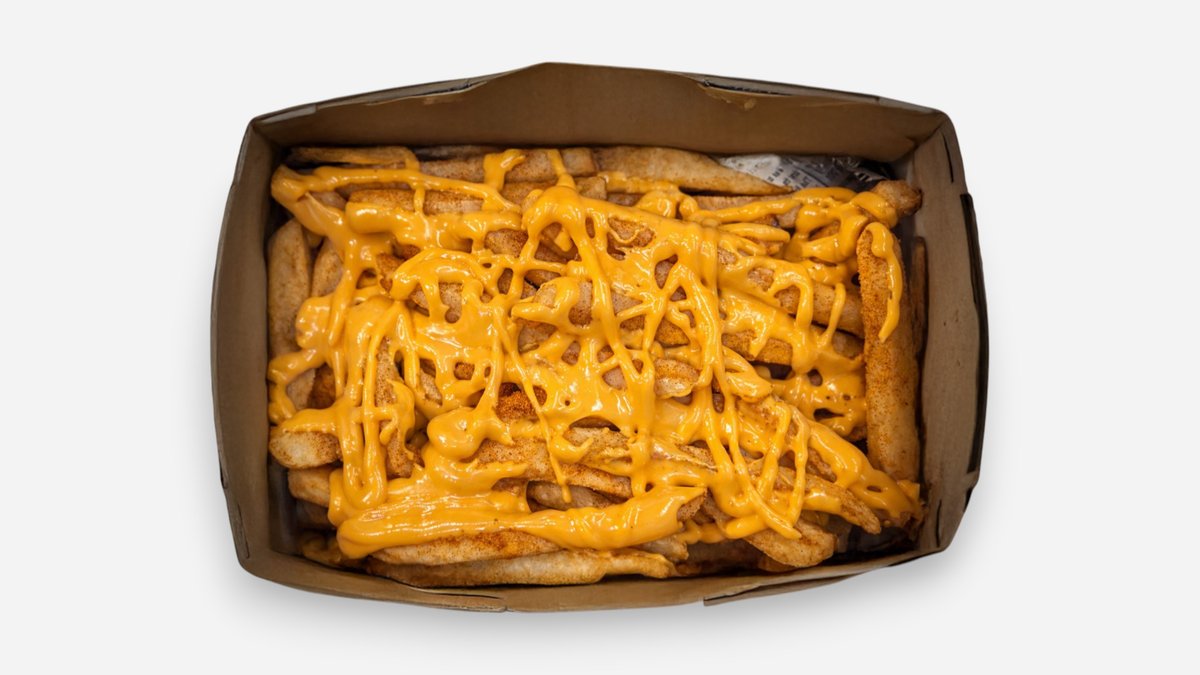 Cheesy Fries – Big portion of fries, topped with cheese sauce.