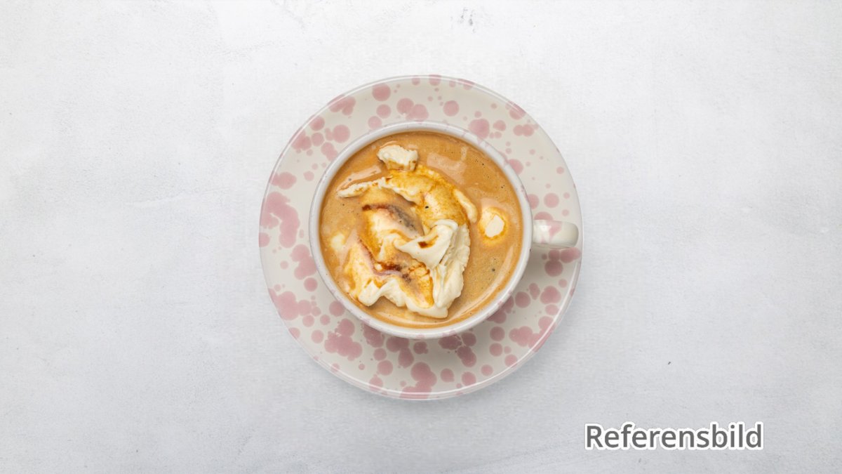 Affogato ai Caffé – En kula vaniljglass med en shot espresso.