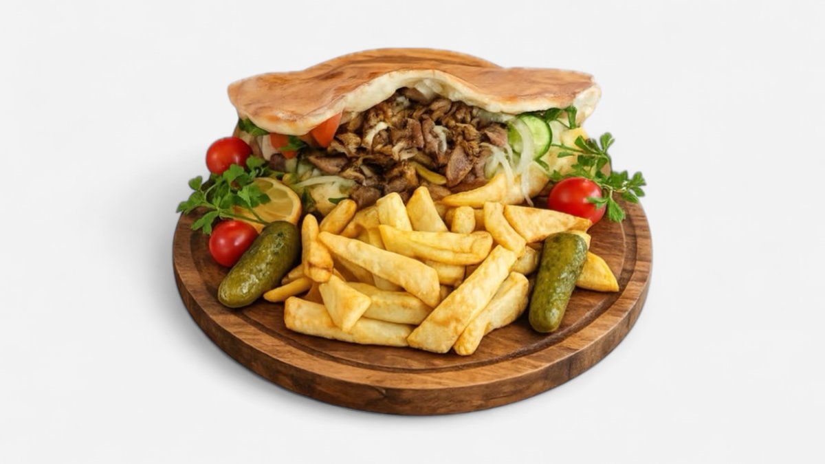 Pork Belly Pizza Sandwich – Pork Belly, Mozzarella, Cabbage, Gherkins.