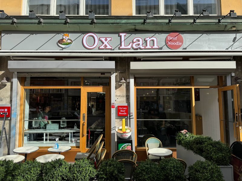 Ox Lan Beef Noodle