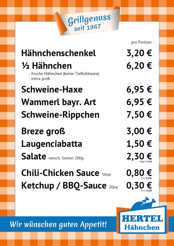 Hertel Haehnchen Gaimersheimer Strasse